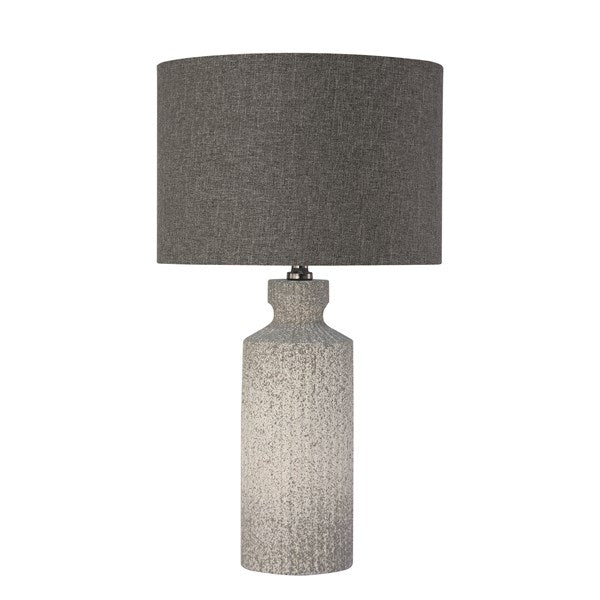 Ceramic Stone Lamp Grey