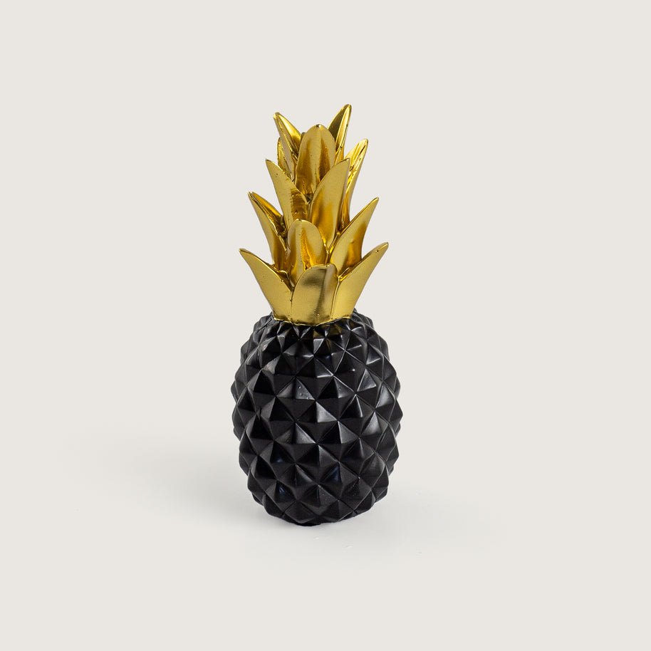 Black & Gold Pineapple Ornament