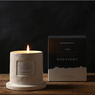 250g Aurora Midnight Ceramic Candle Moon Lake Musk