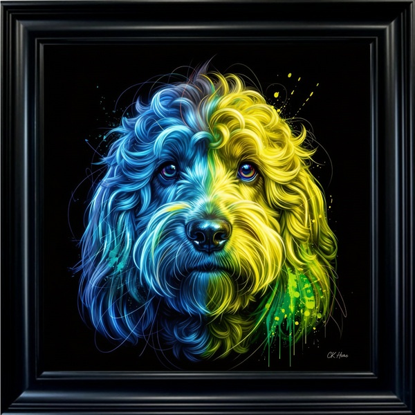 Cockerpoo - Framed Animal Wall Art