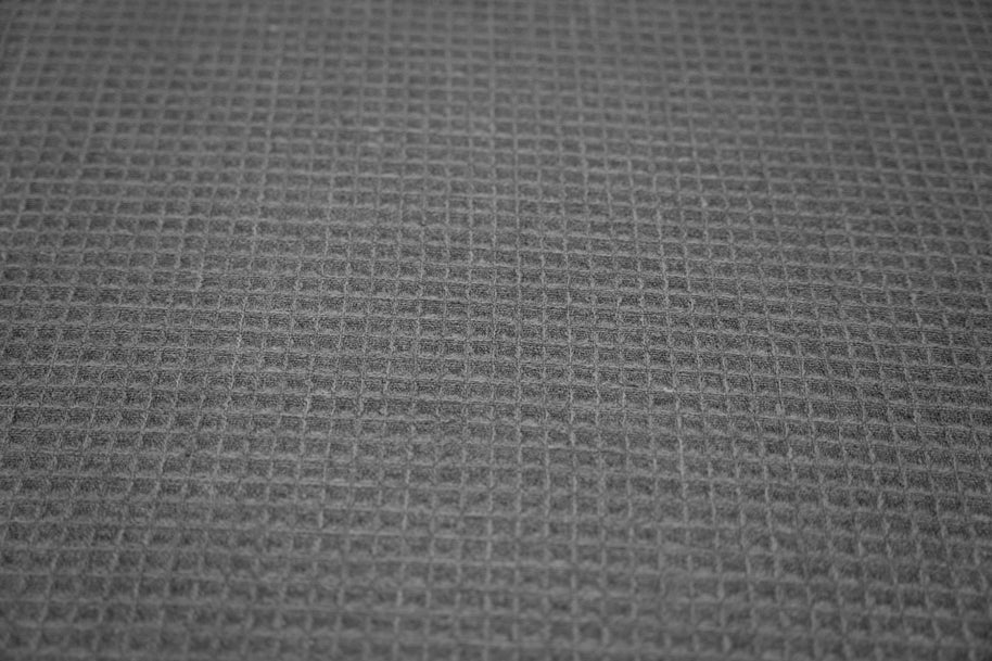 Waffle - Charcoal Grey