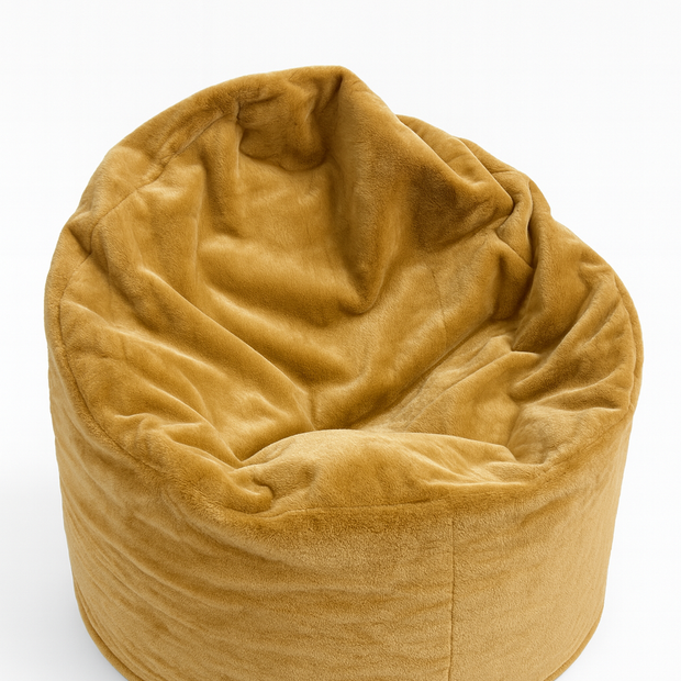 Corto Burnt Orange Handmade Beanbag