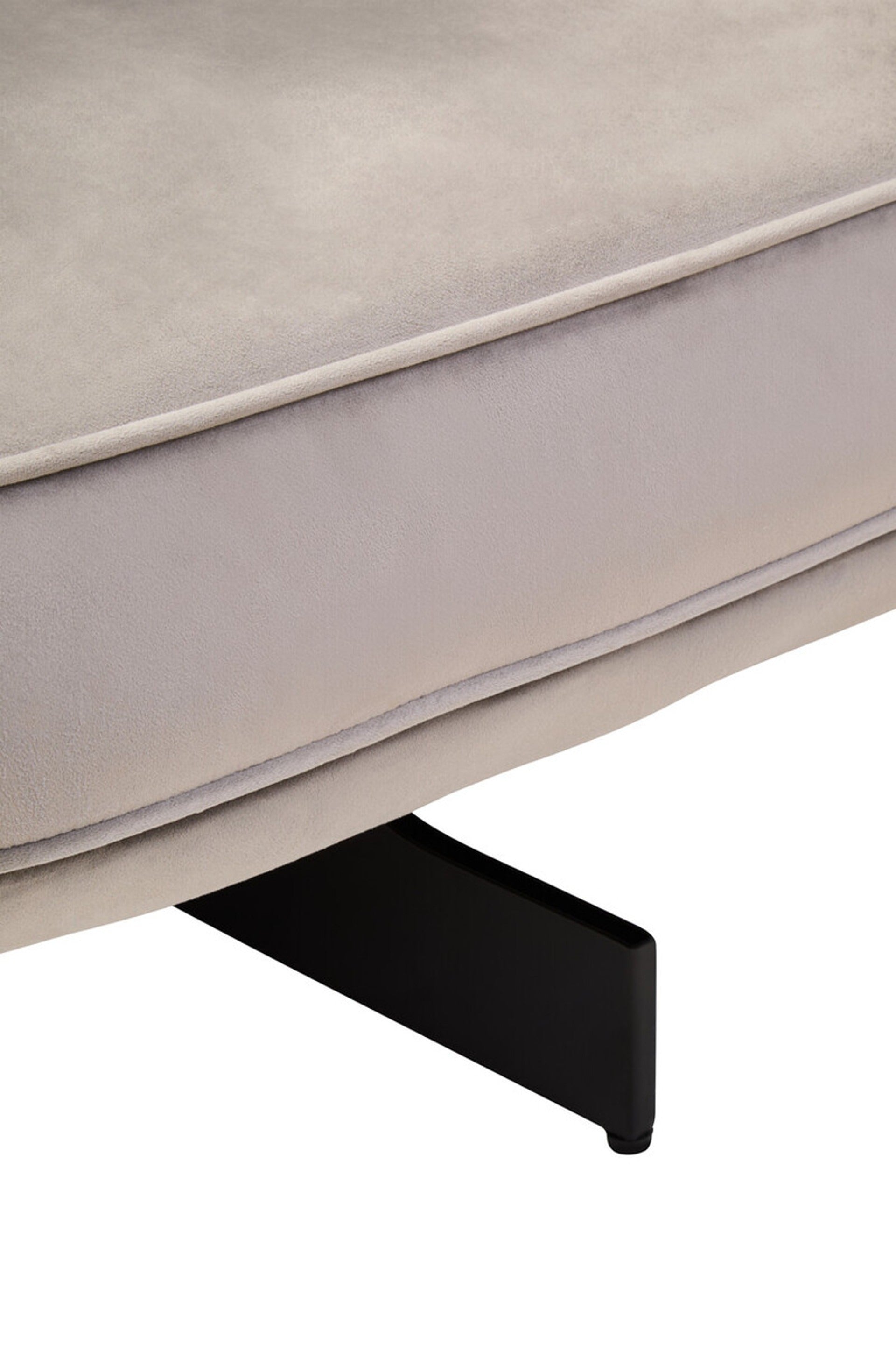 Hale Grey Velvet Swivel Chair