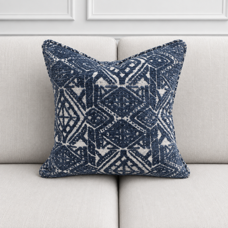 Indigo Patterned