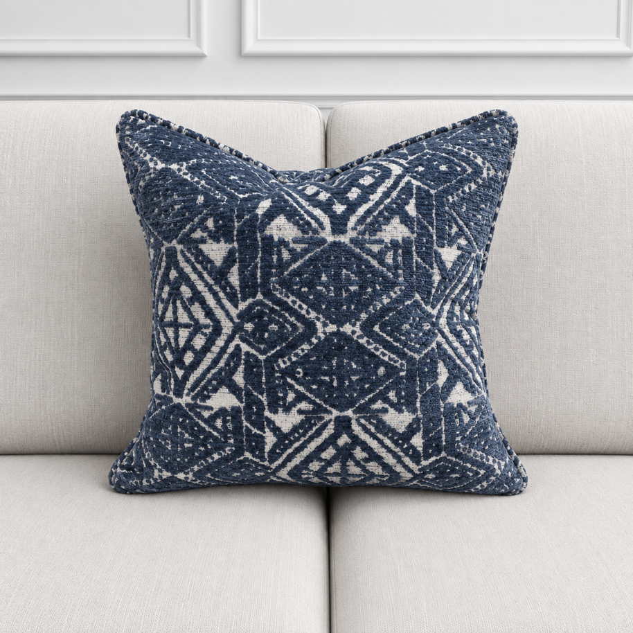 Indigo Patterned