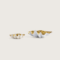 66cm Large White Clam Bowl