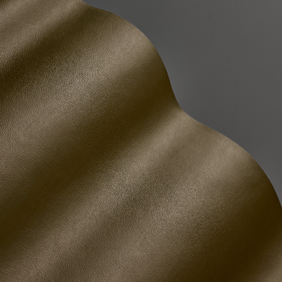 Handcrafted Wooden Chair - Genuine Leather