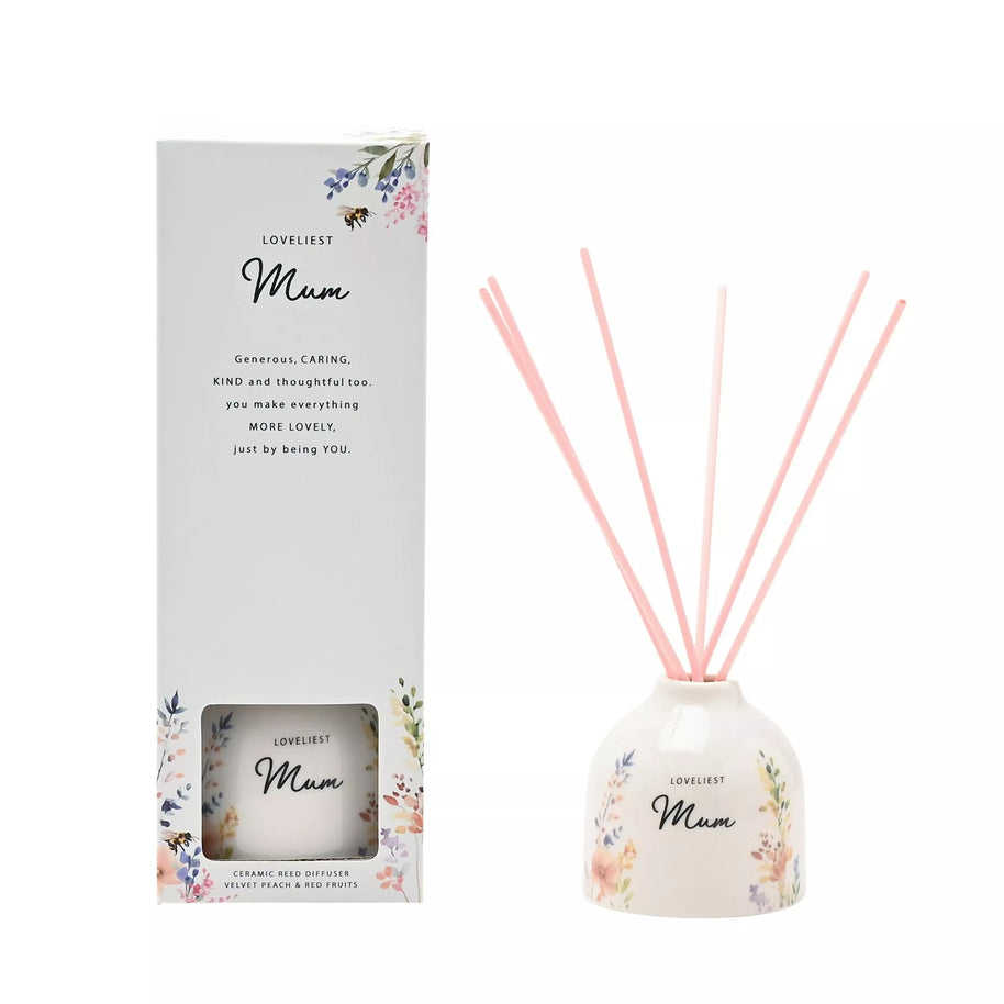 The Cottage Garden Ceramic Reed Diffuser - Mum