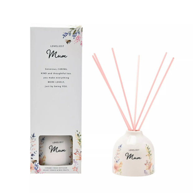 The Cottage Garden Ceramic Reed Diffuser - Mum