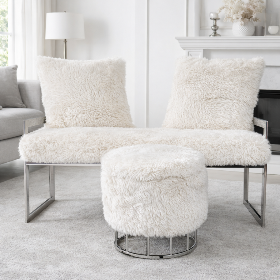 Mika Bench & Set of 2 Cushions