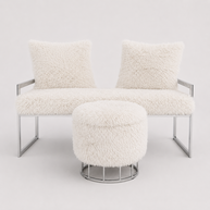 Mika Bench & Set of 2 Cushions