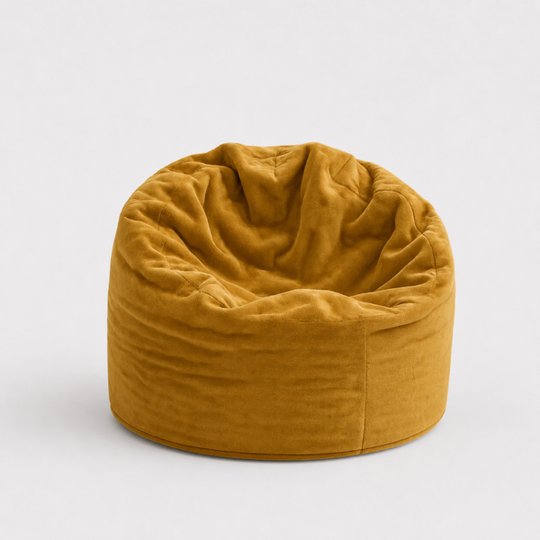 Corto Burnt Orange Handmade Beanbag