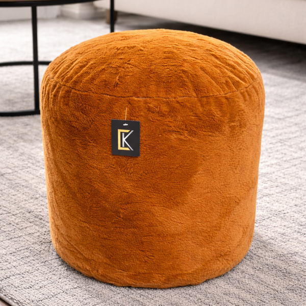 Corto Burnt Orange Foot Stool