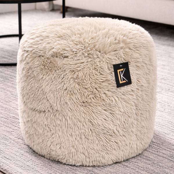 Mika Grey Foot Stool