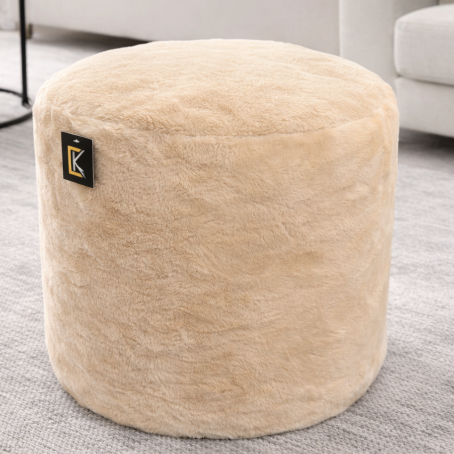Corto Light Taupe Foot Stool