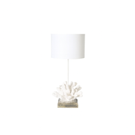 White Shell Table Lamp