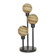 Brown Swirl Table Lamp