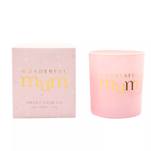 Confetti 120g Candle - Mum