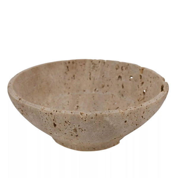 Hestia Travertine Decorative Bowl - 10cm