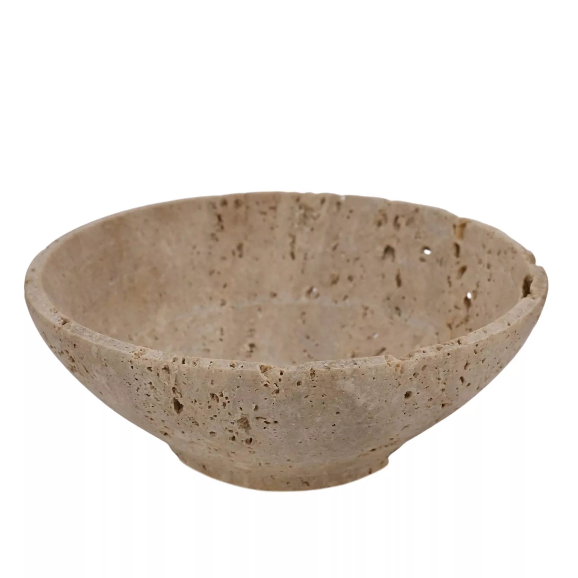 Hestia Travertine Decorative Bowl - 15cm