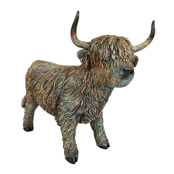 Highland Cow Standing 30x25cm
