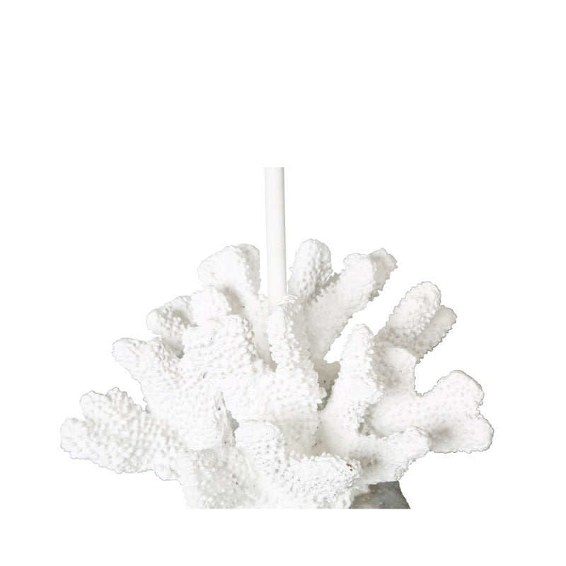 White Shell Table Lamp