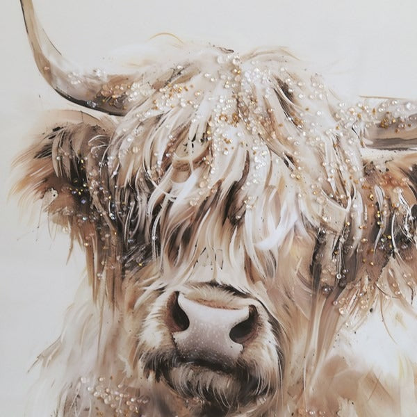 Crystal Art Highland Cow