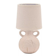 Hestia Natural Handle Vase Lamp - 28cm