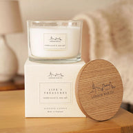 The London Wax Company Cedarwood & Sea Salt Lidded Candle 368g