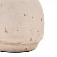 Hestia Natural Handle Flecked Lamp - 28cm