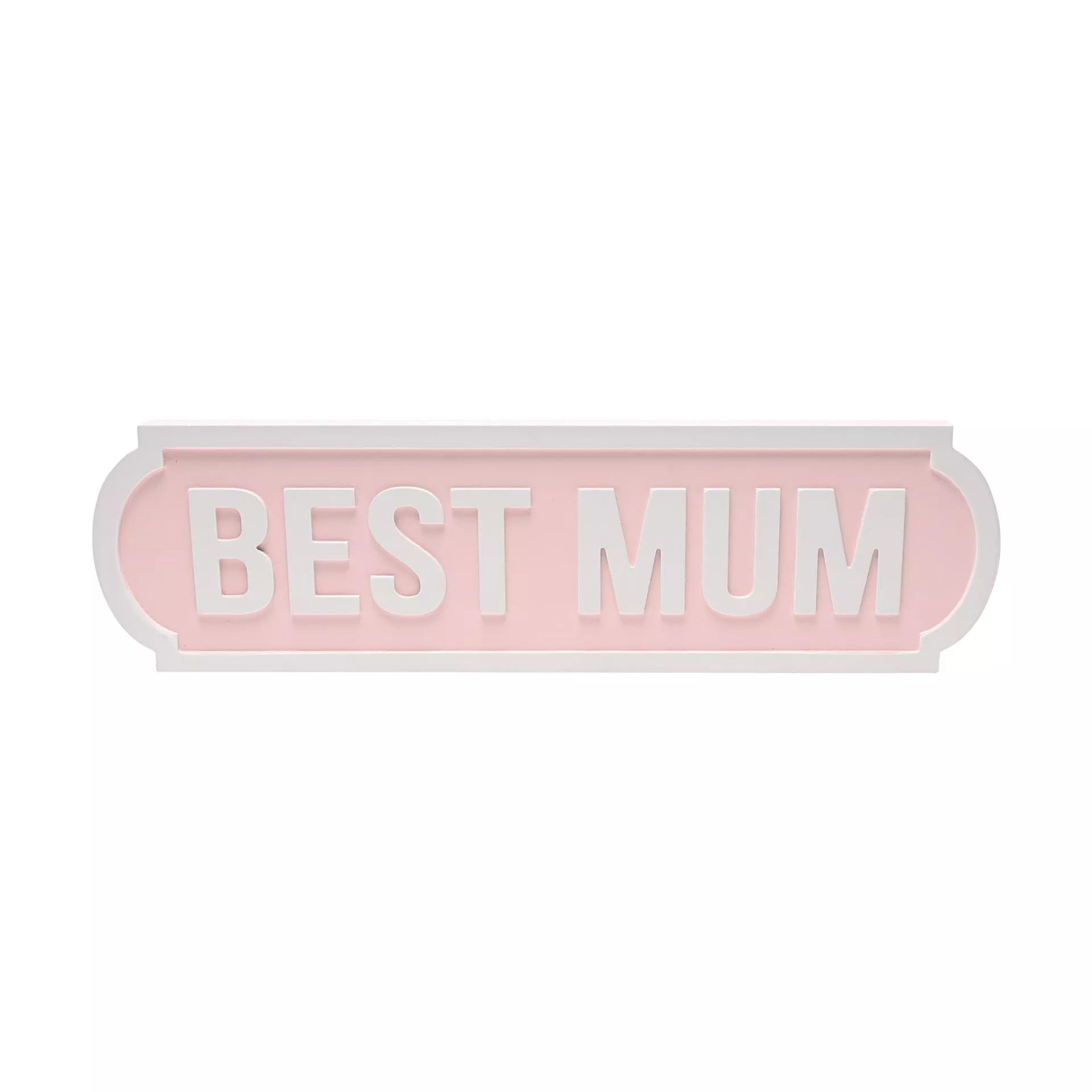 Best Mum Plaque