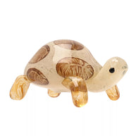 Objets d'art Glass Figurine - Tortoise