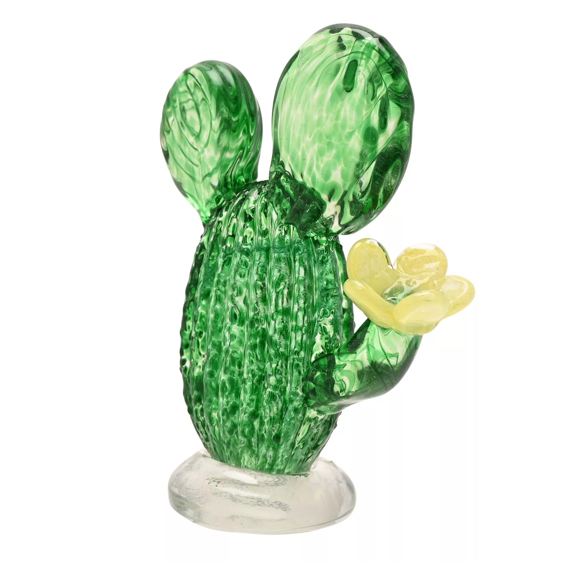Objets d'art Glass Figurine - Cactus