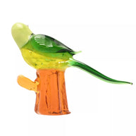 Objets d'art Glass Miniature Figurine - Polly Parrot