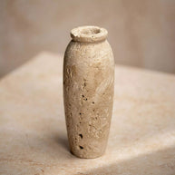 Hestia Travertine Vase