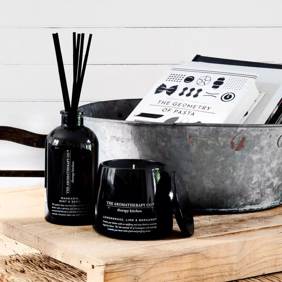 260g Therapy Kitchen Candle - Lemongrass, Lime & Bergamot