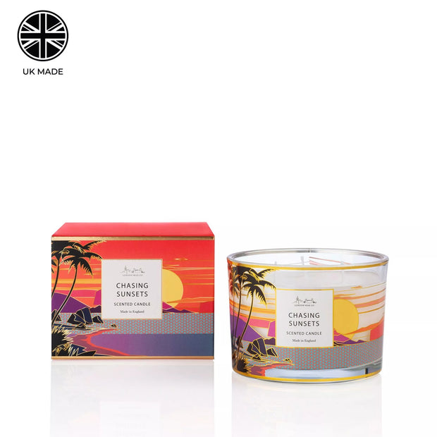 The London Wax Company Chasing Sunsets 3 Wick Candle 369g