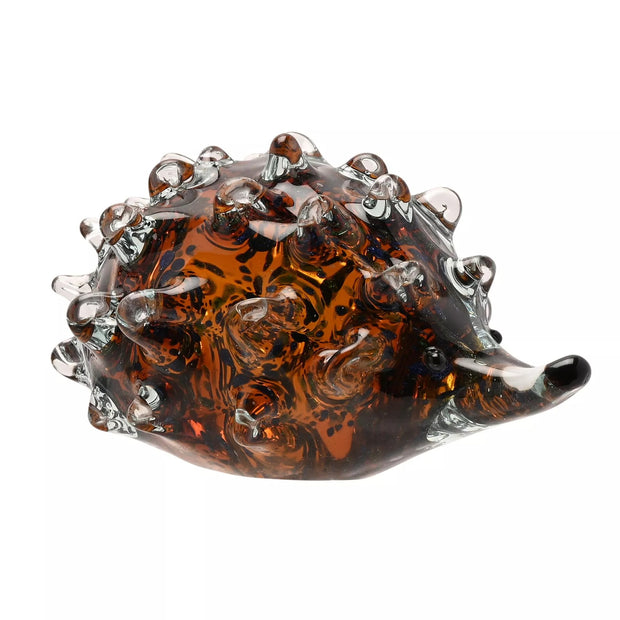 Objets d'art Glass Figurine - Hedgehog