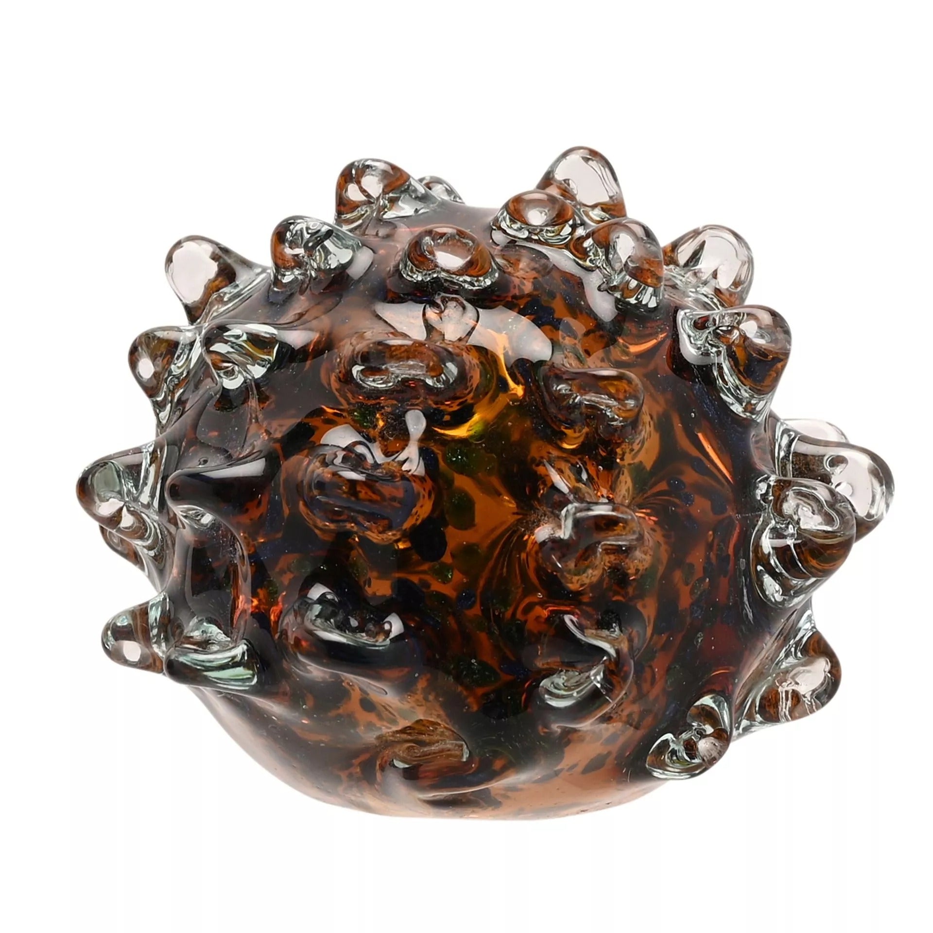 Objets d'art Glass Figurine - Hedgehog