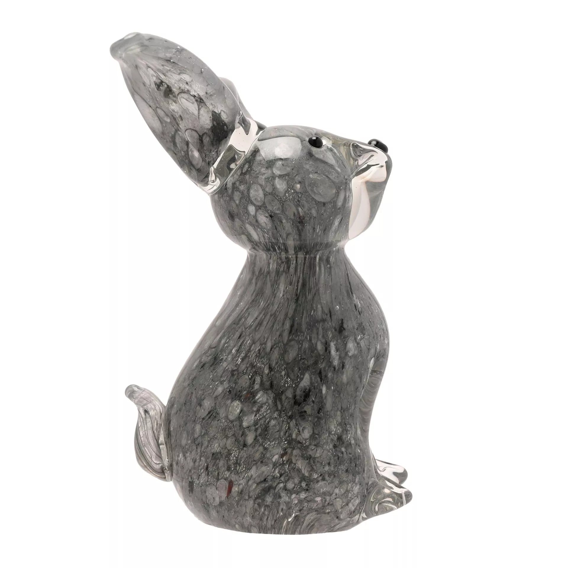 Objets d'art Glass Figurine - Rabbit