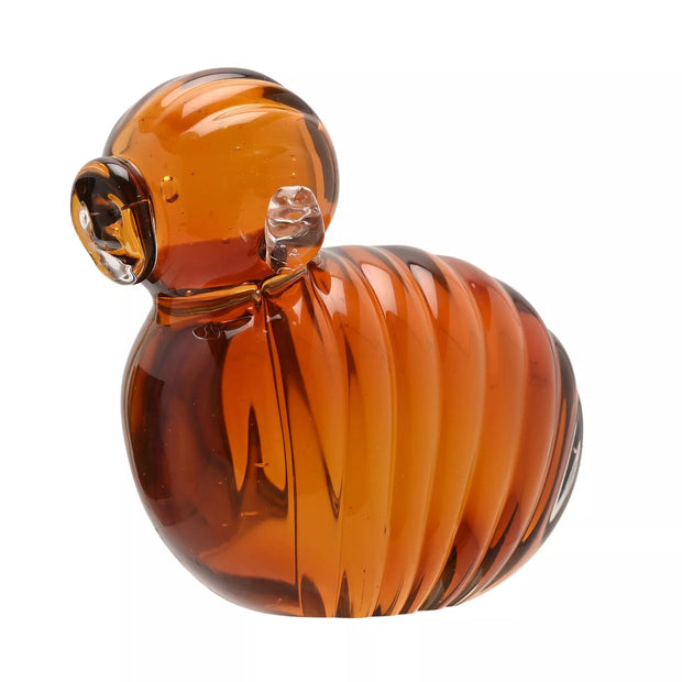 Objets d'art Glass Figurine - Highland Cow