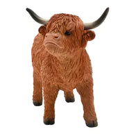 Nature craft Standing Highland Cow 15cm