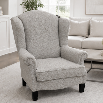 Serenity Fossil Wingback Chair